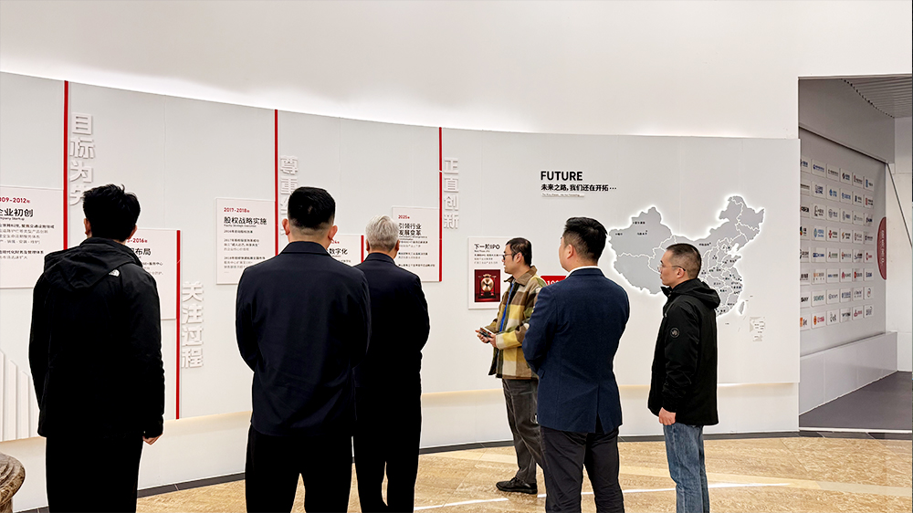 山东东宏管业股份有限公司一行到访NLC电子