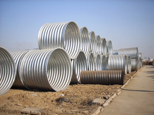 金属波纹涵管施工该把稳以下几个重点